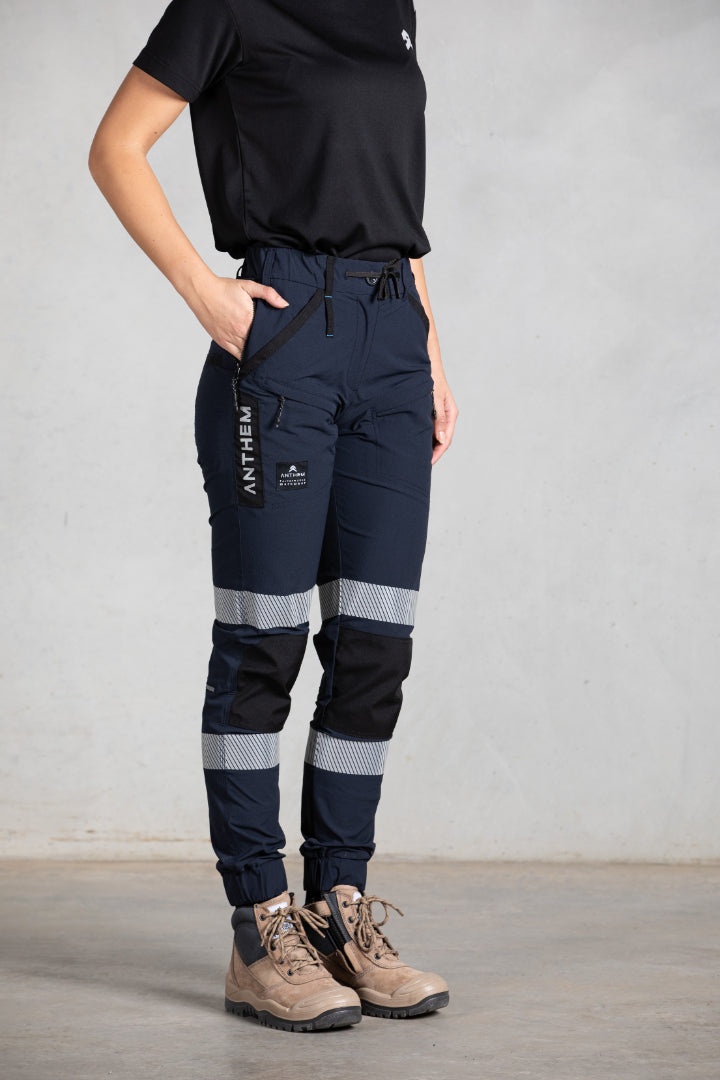 Anthem - Womens Triumph Pant with Tape (Navy)