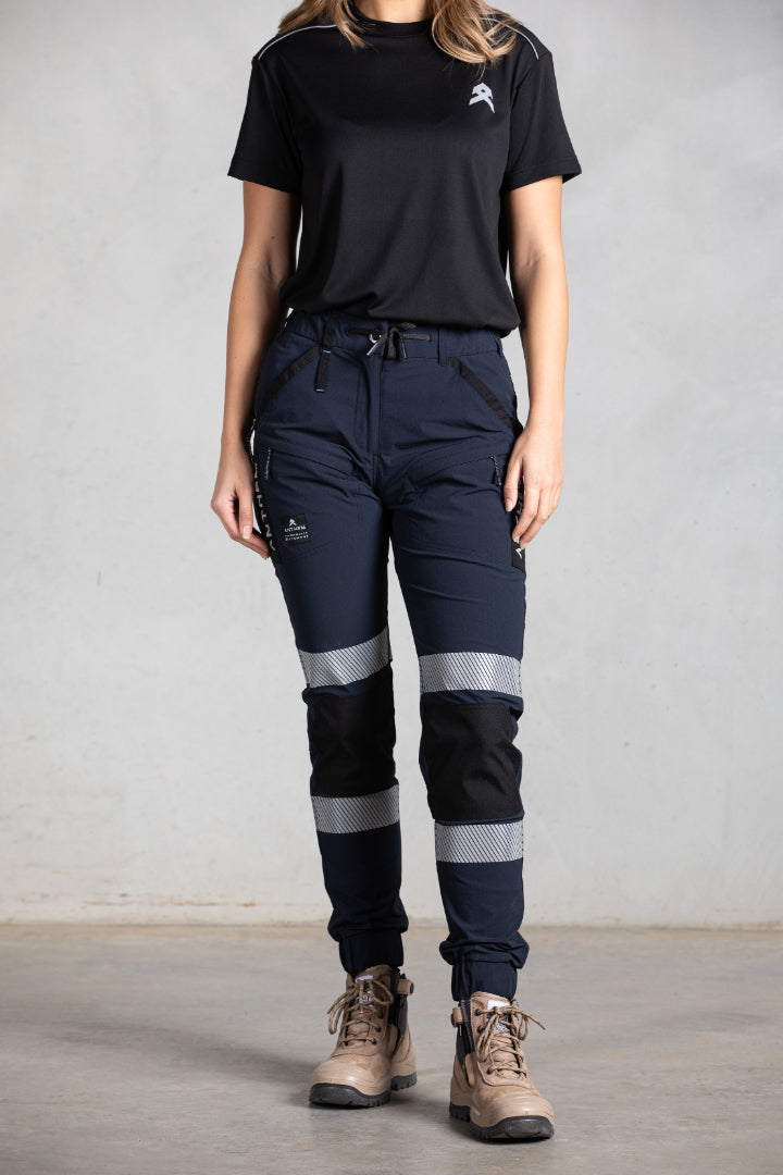 Anthem - Womens Triumph Pant with Tape (Navy)