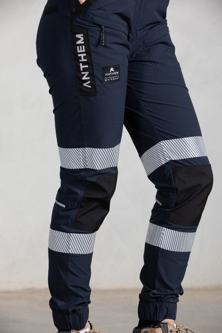Anthem - Womens Triumph Pant with Tape (Navy)