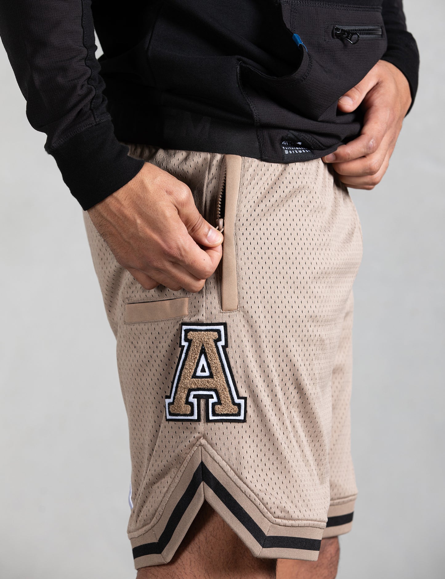 Anthem - Basketball Shorts (Khaki)