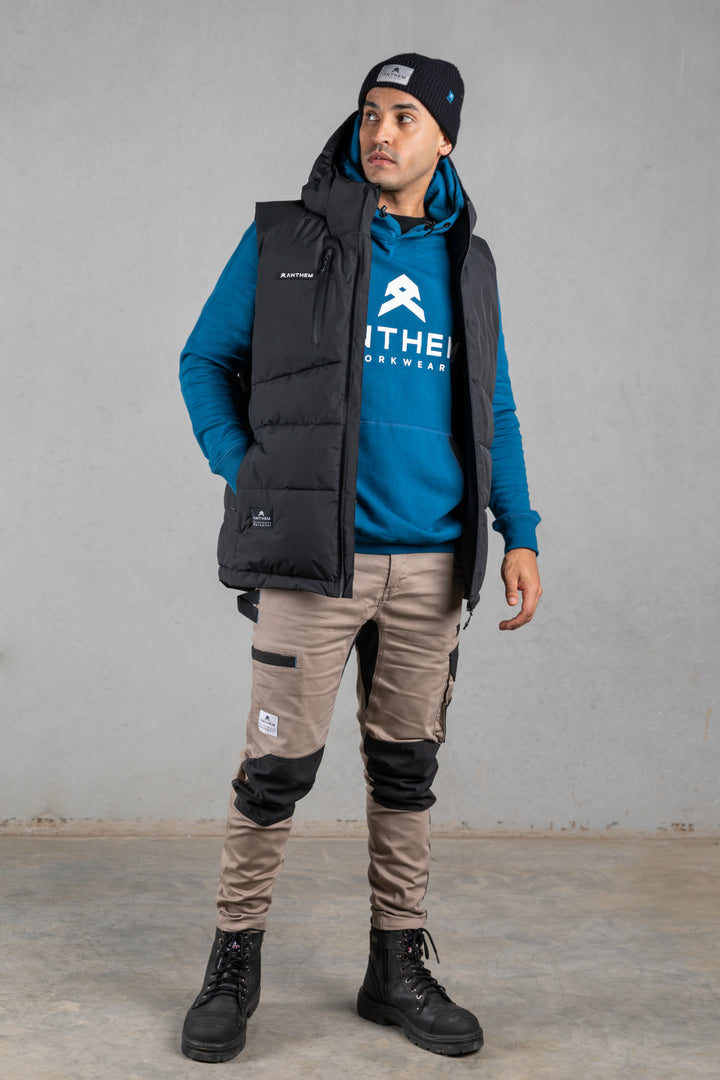 Anthem - Triumph Puffer Vest (Black)