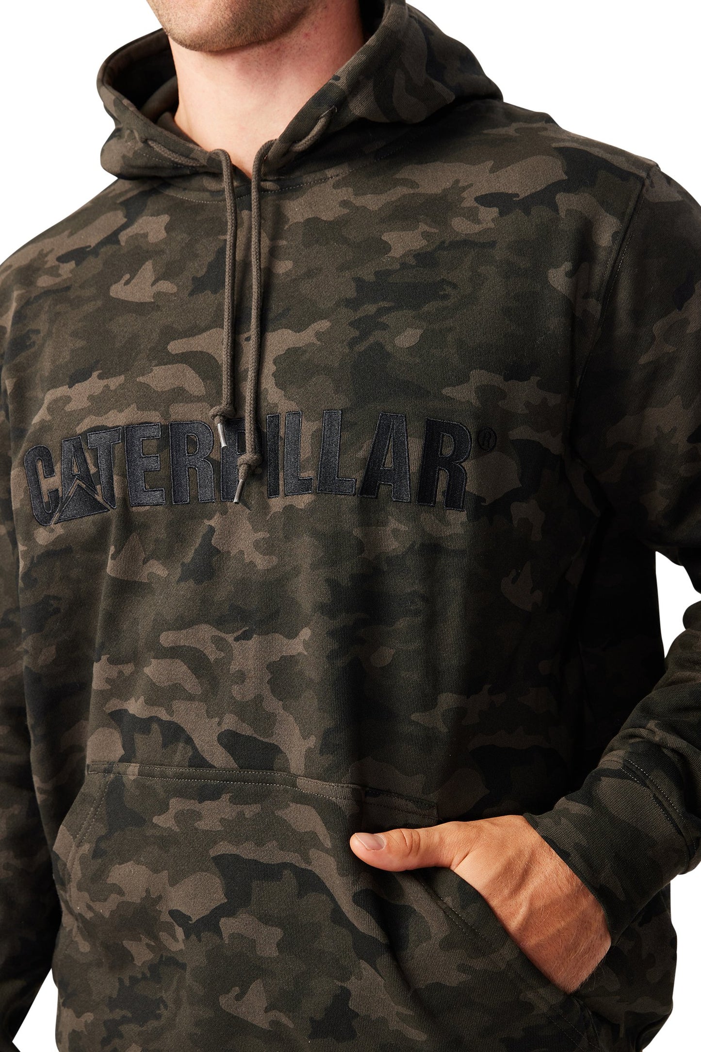 CAT - Midweight Hooded Sweatshirt (Night Camo)
