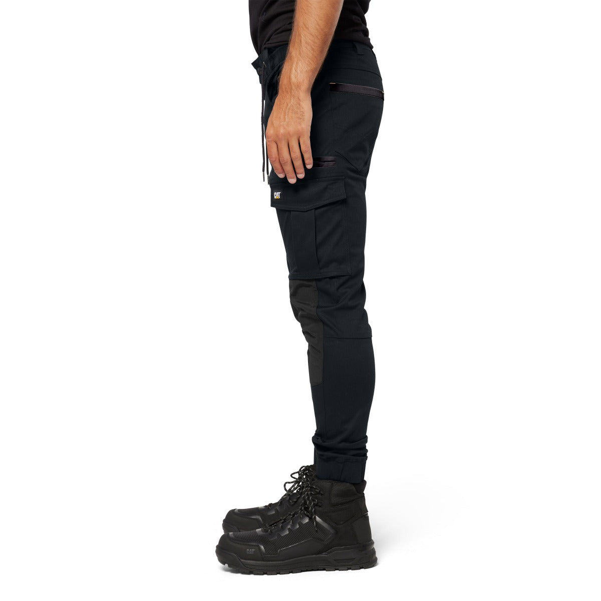 CAT - Cuffed Dynamic Pant (Black)