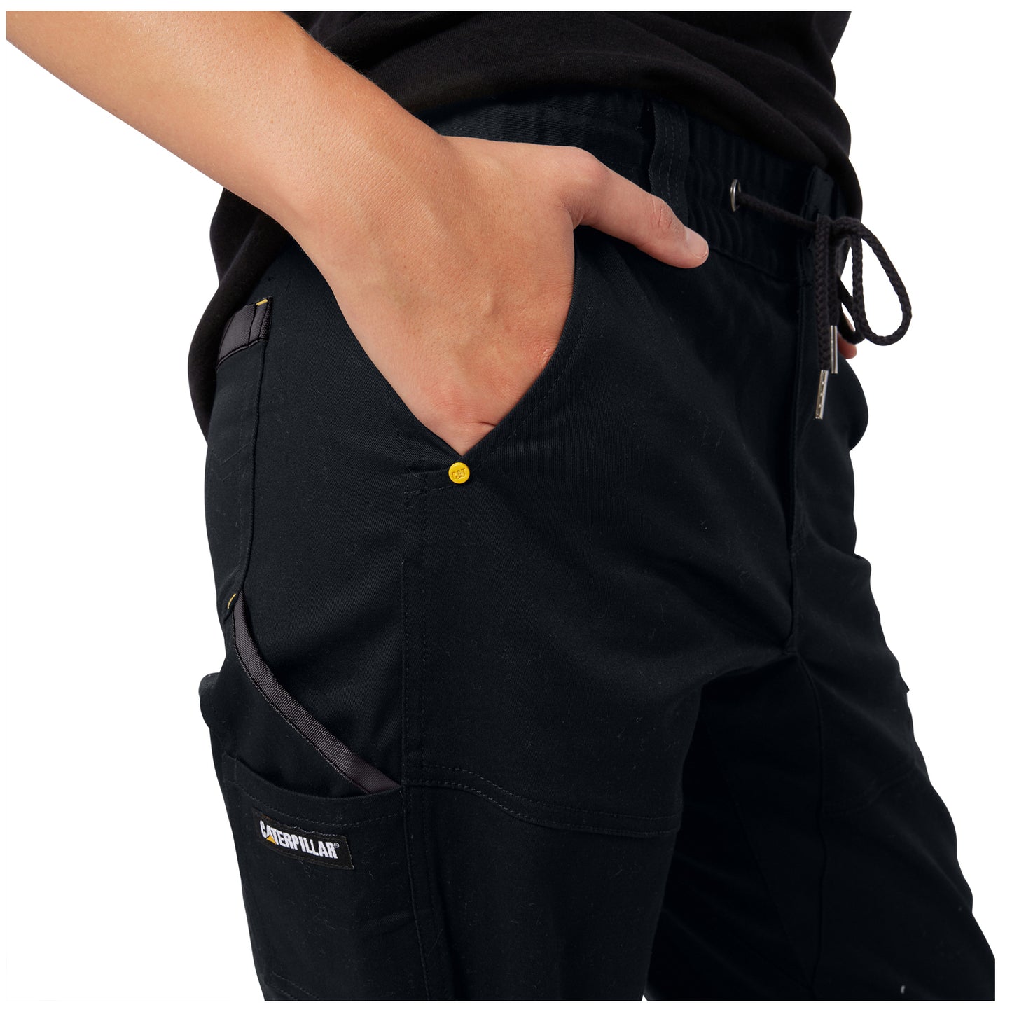 CAT - Womens Cuffed Dynamic Pant (Black)