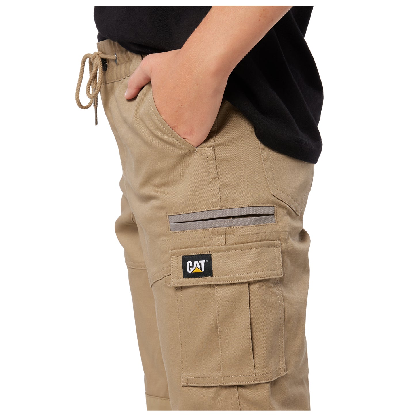 CAT - Womens Cuffed Dynamic Pant (Khaki)