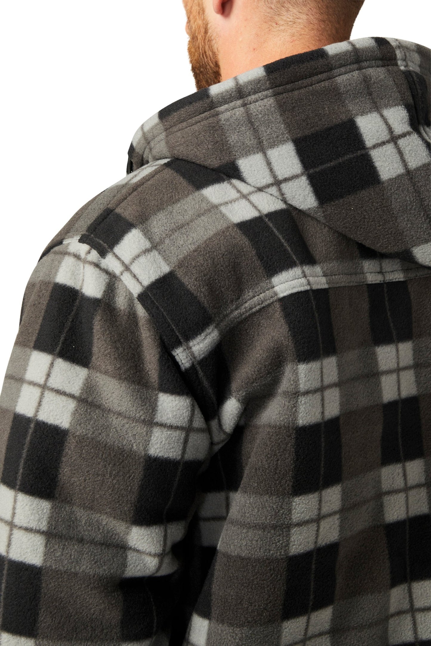 CAT - Active Work Jacket (Grey Black Plaid)