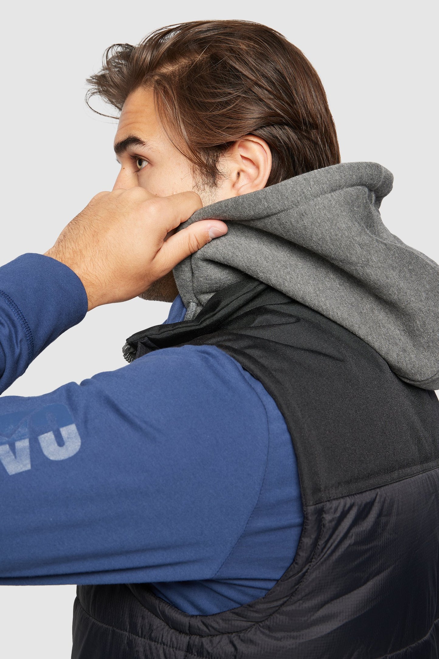 CAT - Hooded Work Vest (Black)