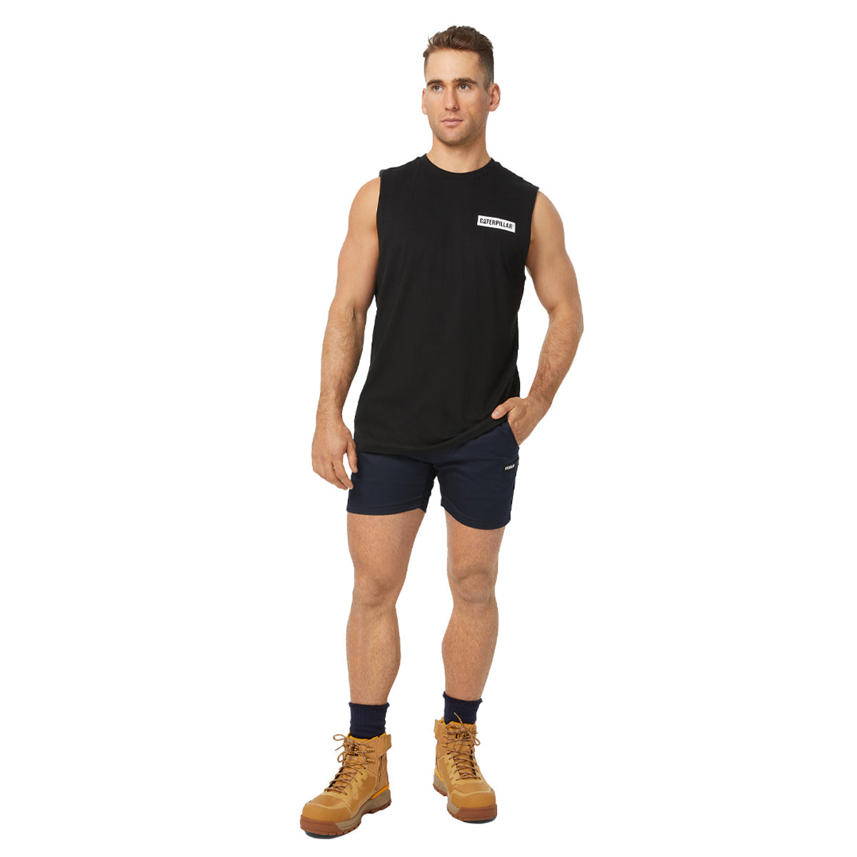 CAT - Icon Muscle Tee (Black)