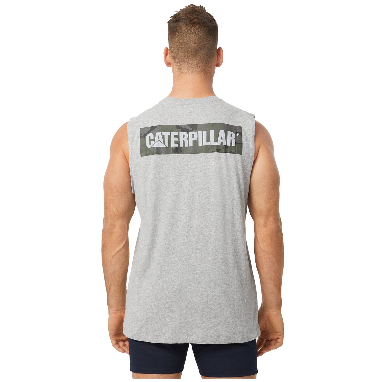 CAT - Icon Muscle Tee (Heather Grey)