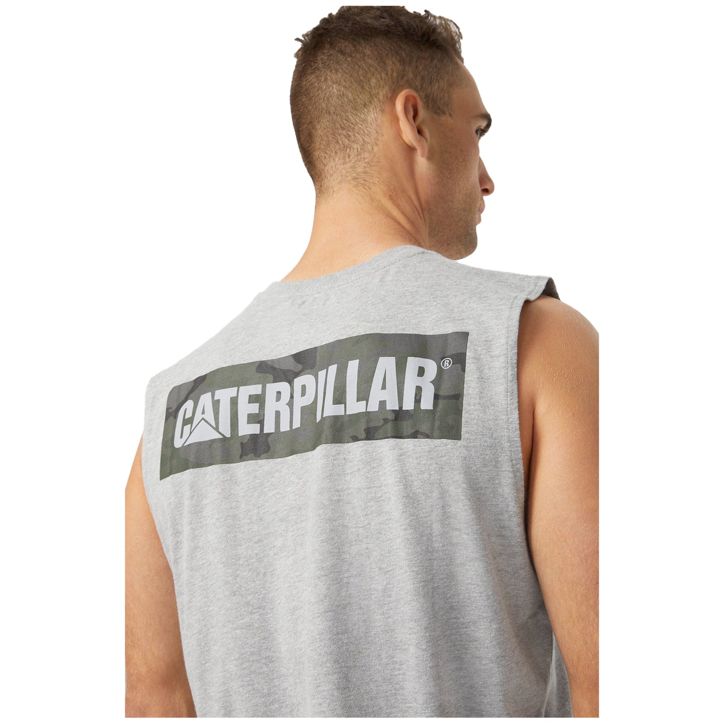 CAT - Icon Muscle Tee (Heather Grey)
