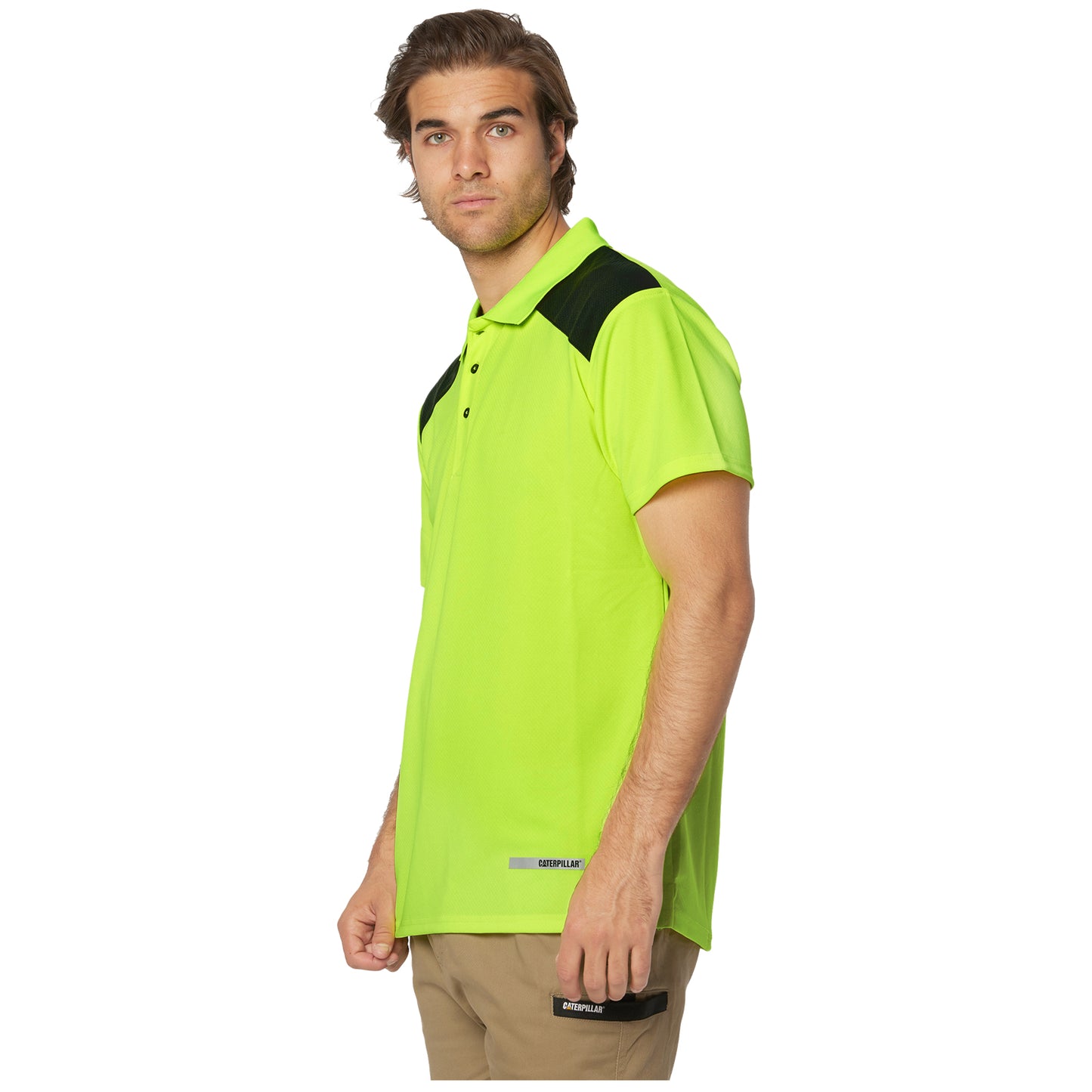 CAT - Performance Polo (Hi Vis Yellow)
