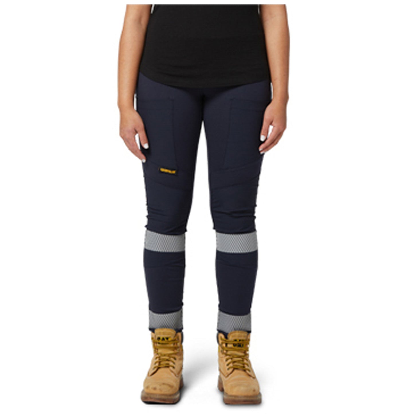 CAT - Taped Womens Work Stretch Legging (Navy)