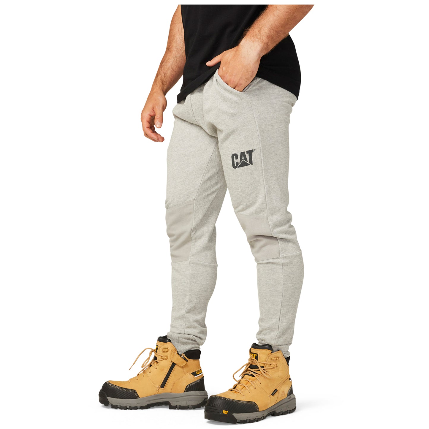CAT - Track Pant (Heather Grey)