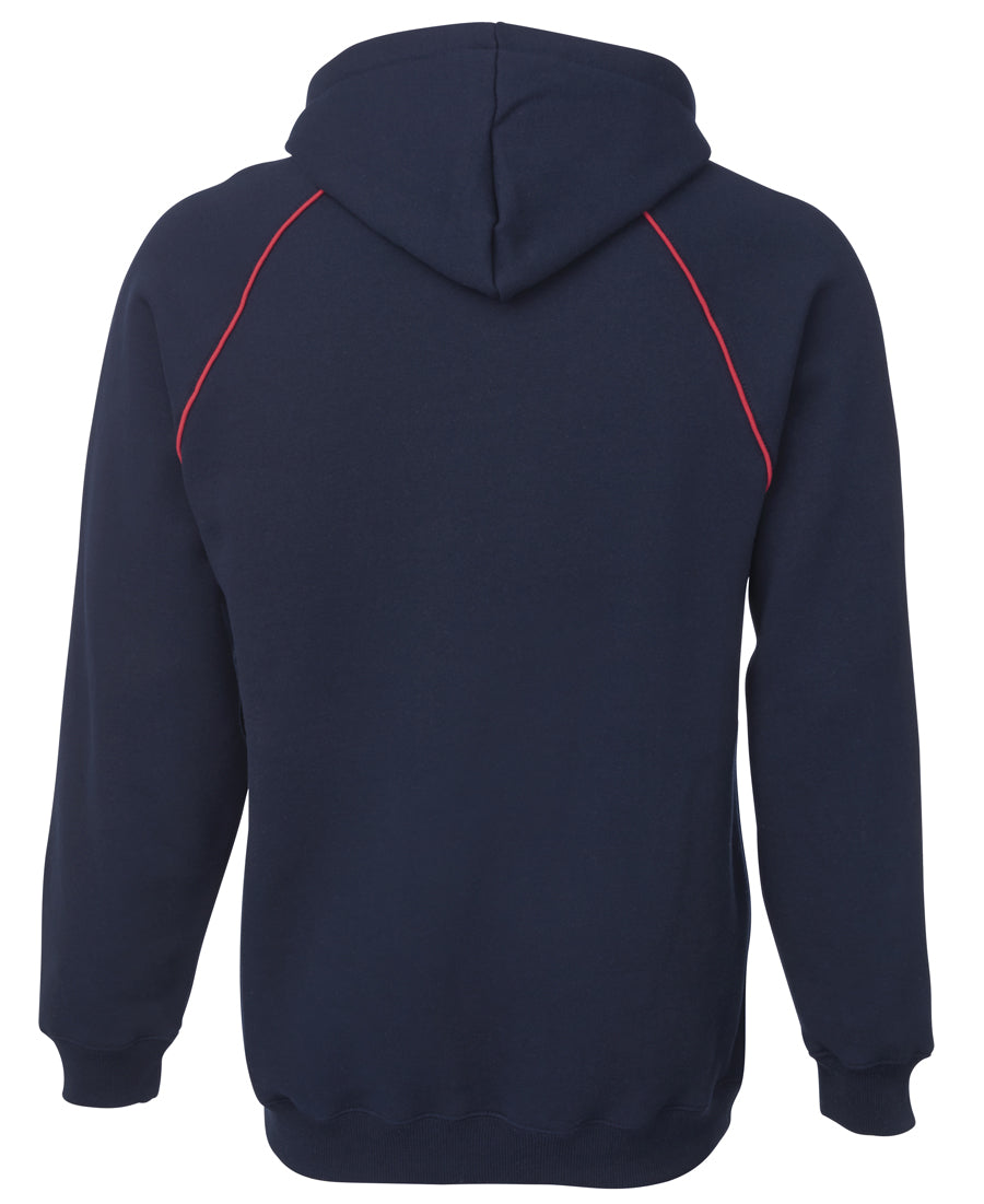 JBs Wear - Contrast Fleecy Hoodie (Navy/Red)