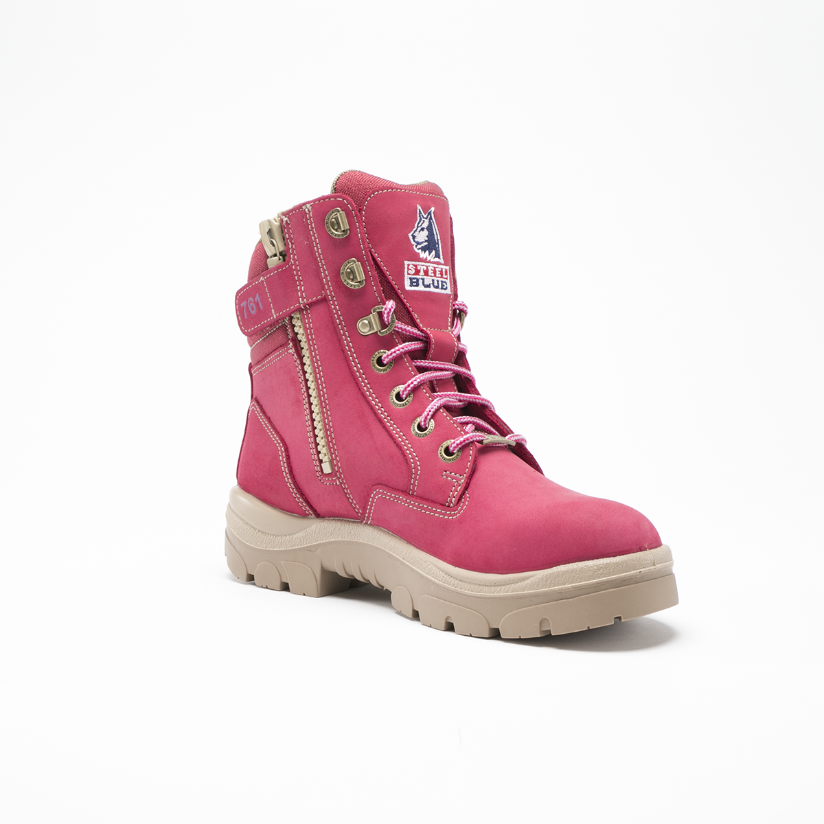 Steel Blue - 512761 Southern Cross Zip Ladies (Pink)