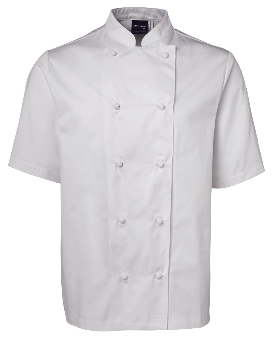 JBs - Short Sleeve Chefs Jackets (White)