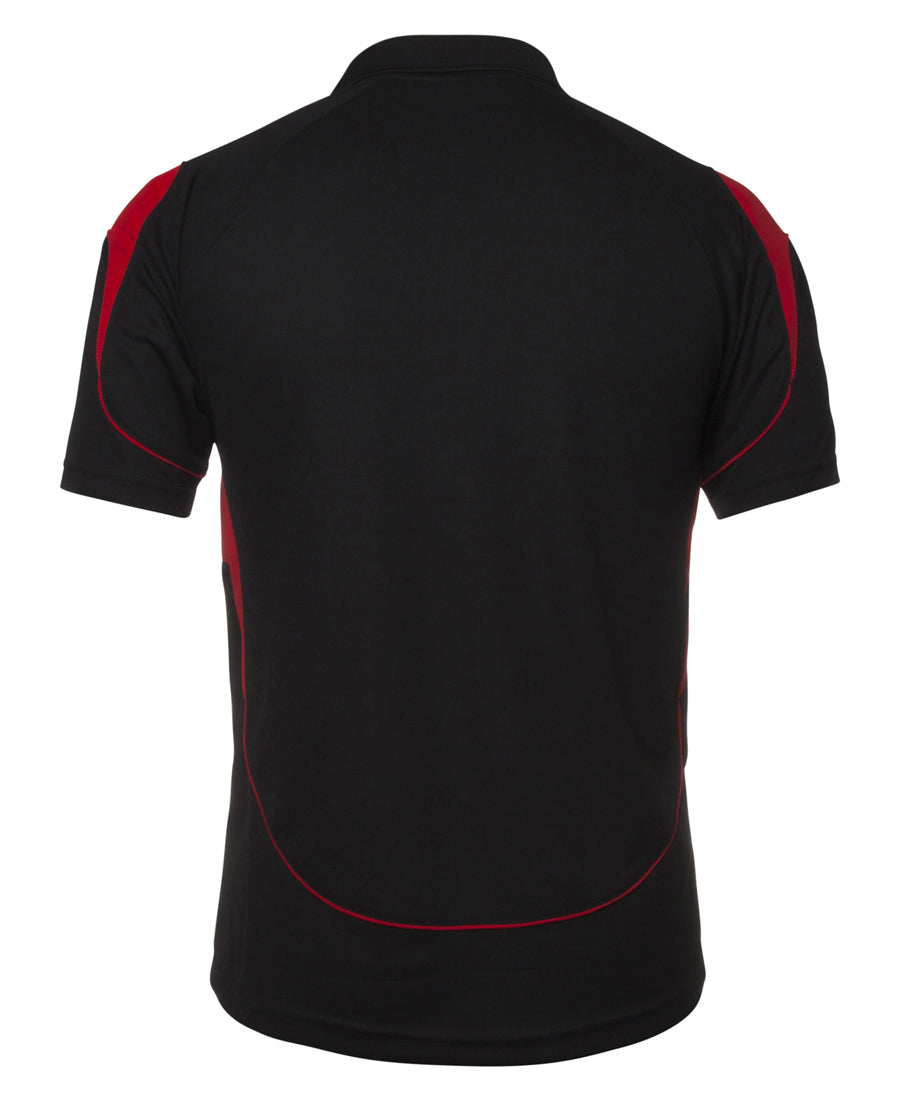 JBs Wear - Podium Bell Polo (Black/Red)