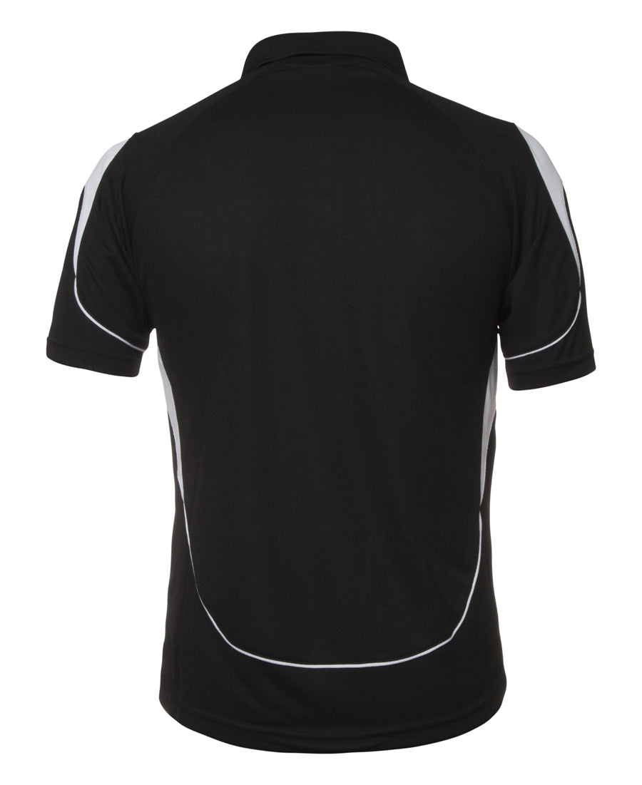 JBs Wear - Podium Bell Polo (Black/White)