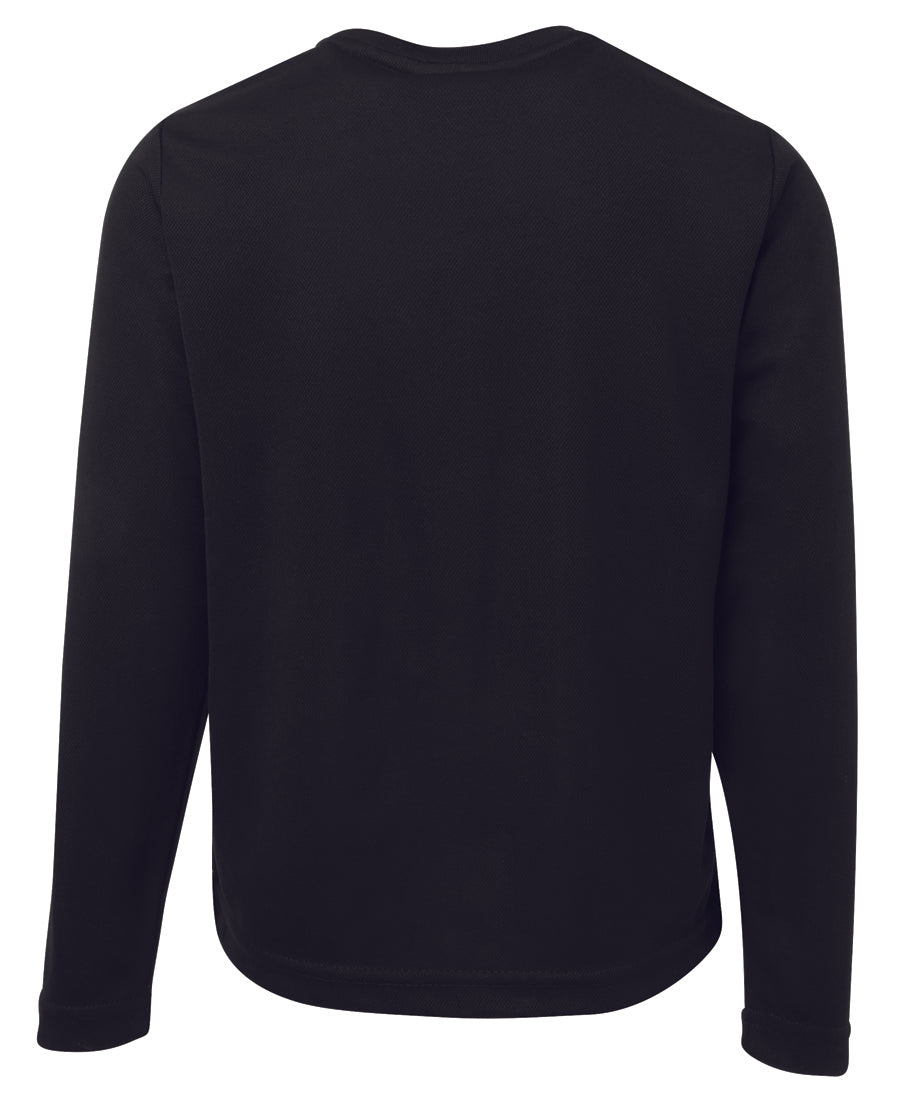JBs Wear - Podium Long Sleeve Poly Tee (Black)