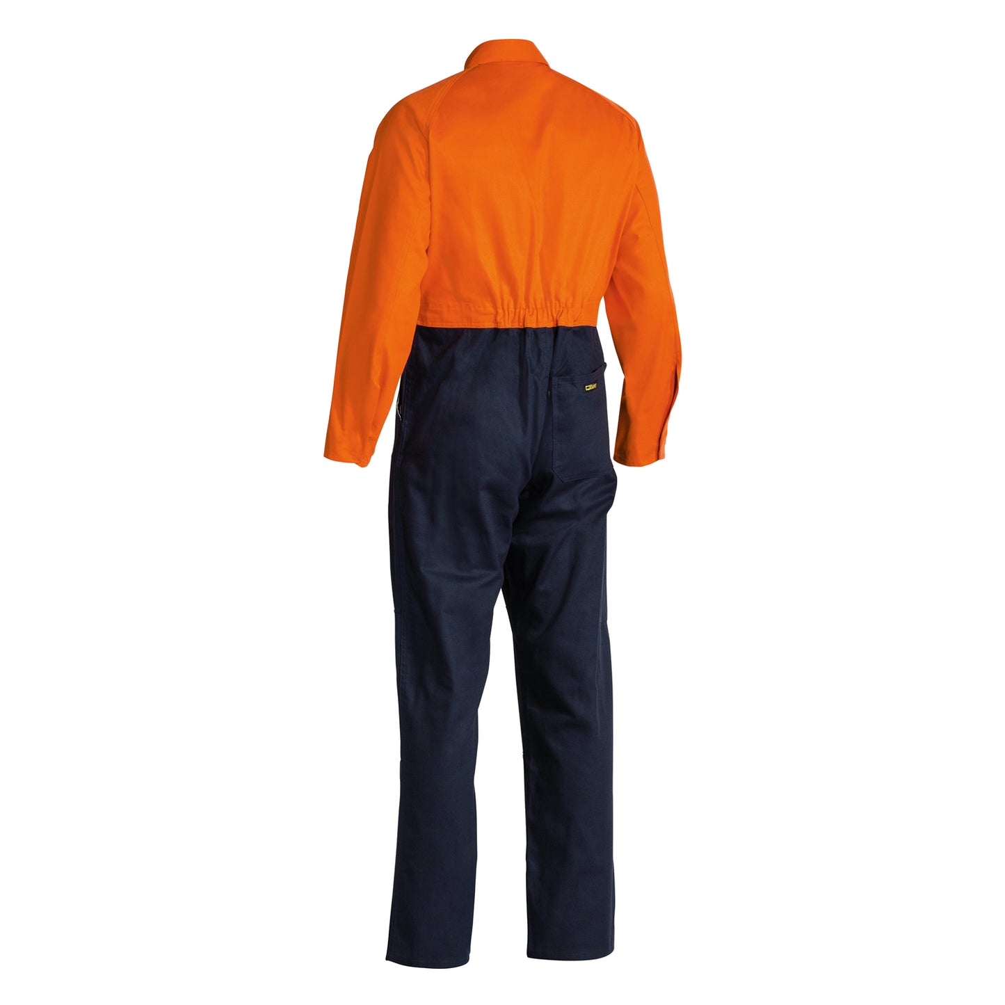 Bisley - Hi Vis Drill Coverall (Orange/Navy)