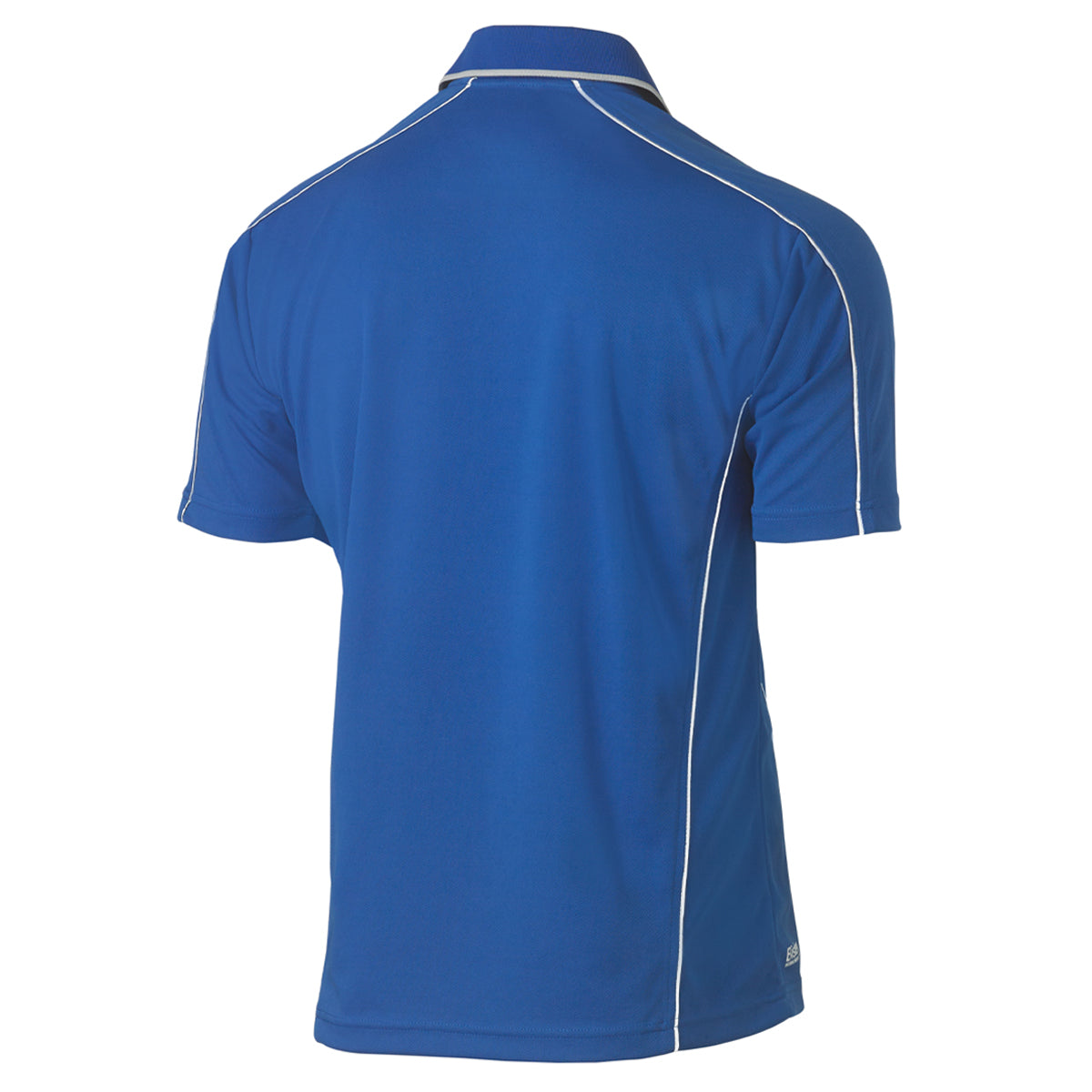 Bisley - Cool Mesh Polo with Reflective Piping Short Sleeve (Royal)