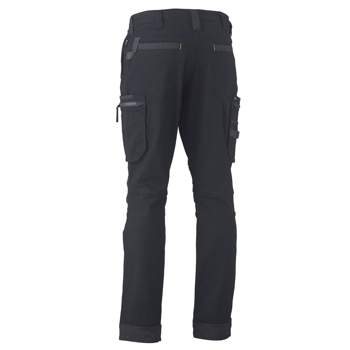 Bisley - Flex & Move Stretch Utility Zip Cargo Pant (Black)