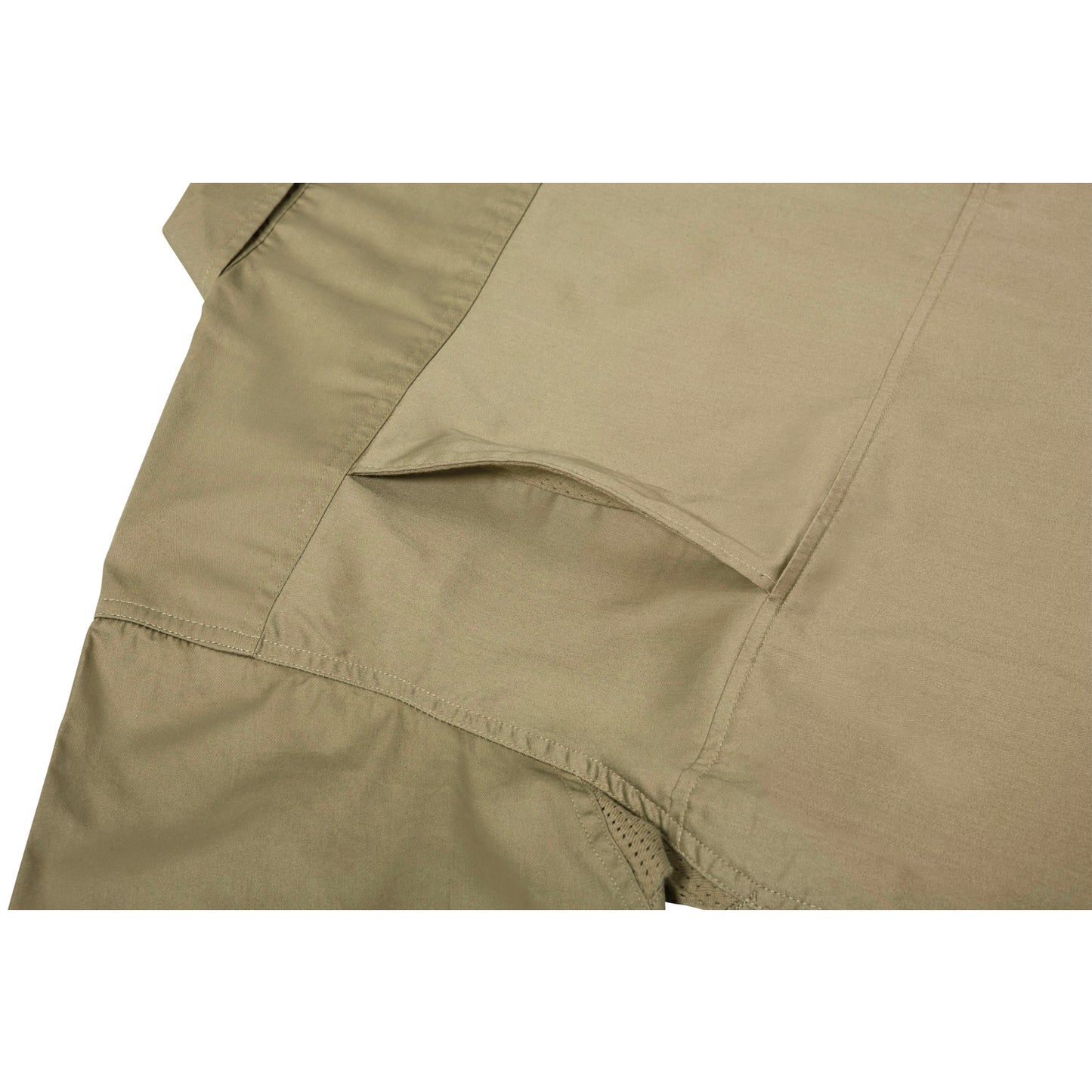 Bisley - Cool Lightweight Drill Short Sleeve Shirt (Khaki)