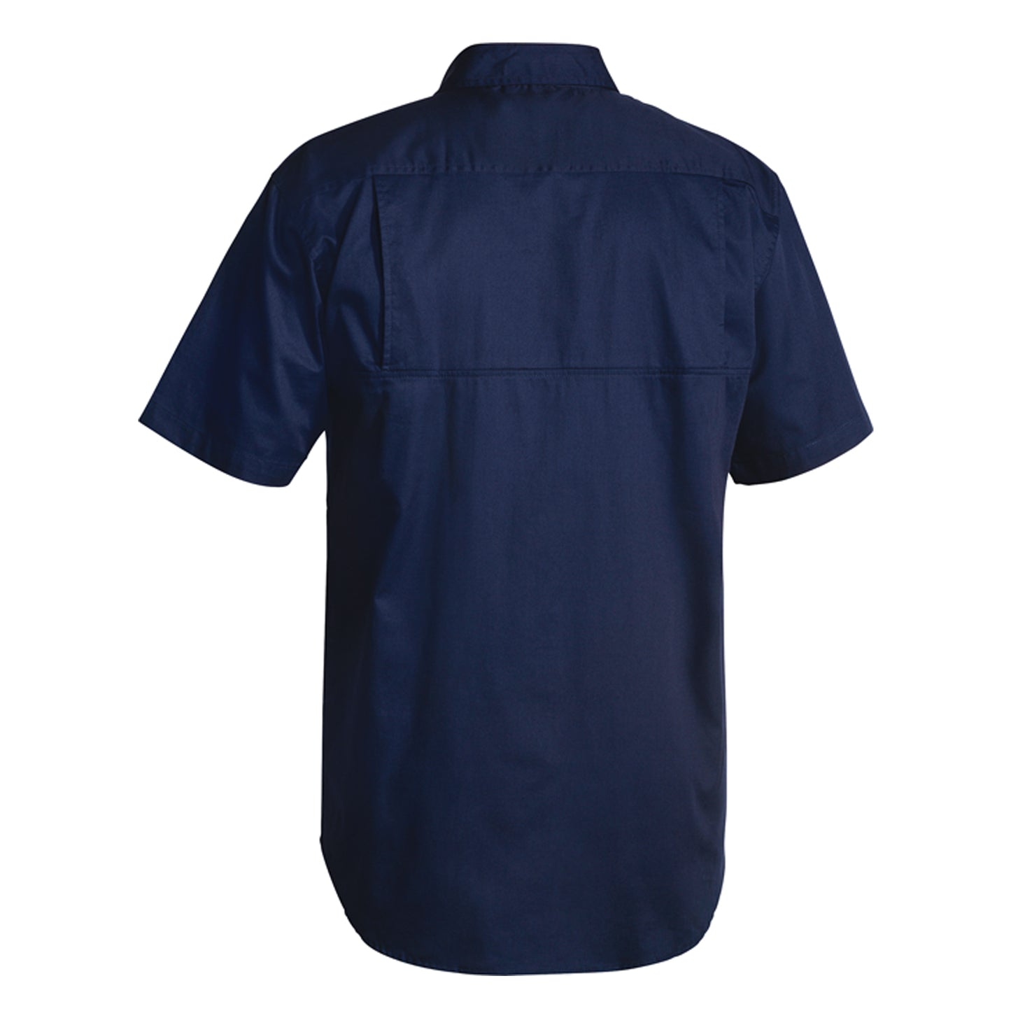 Bisley - Cool Lightweight Drill Short Sleeve Shirt (Navy)