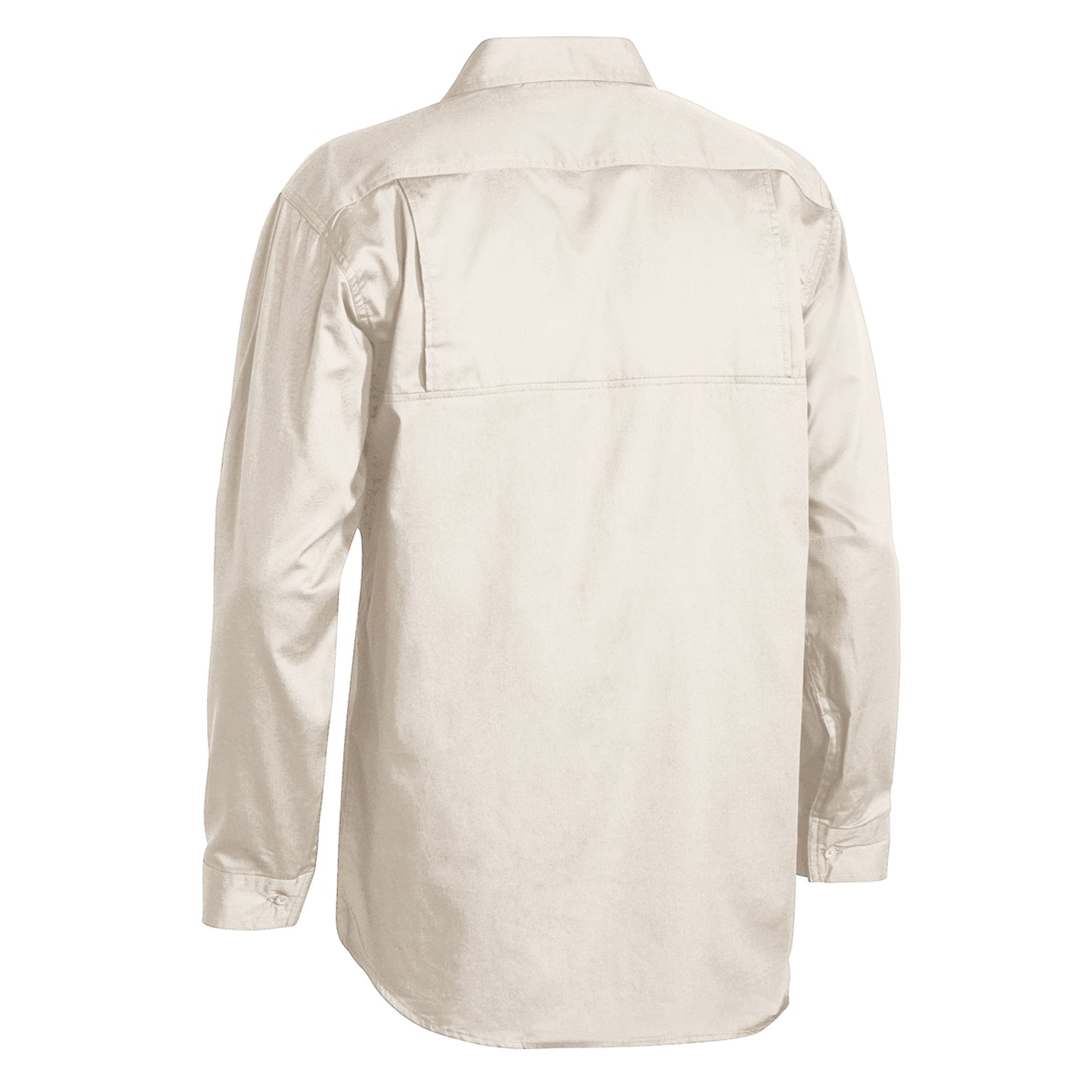Bisley - Cool Lightweight Drill Long Sleeve Shirt (Sand)