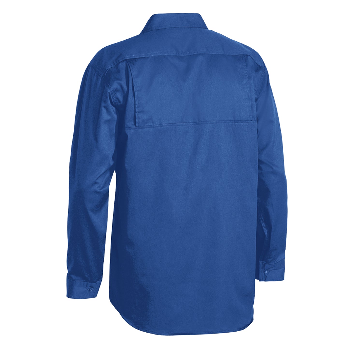 Bisley - Cool Lightweight Drill Long Sleeve Shirt (Royal)