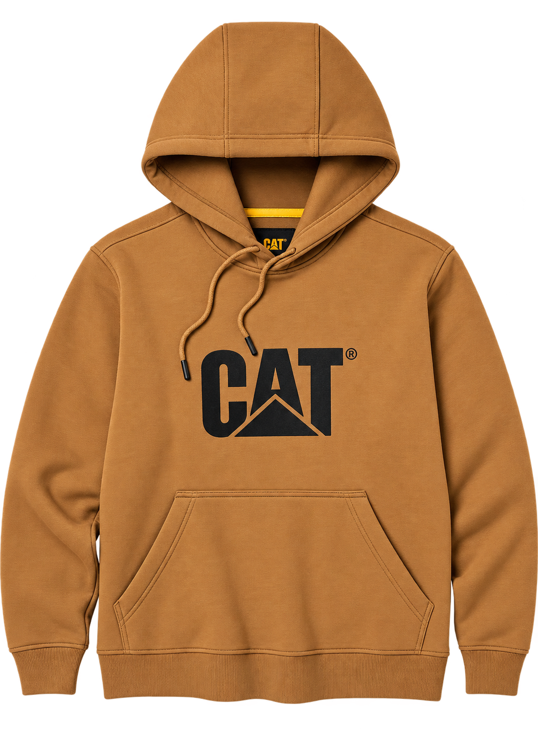 CAT - TM Pullover Hooded Sweatshirt (Bronze Heather)