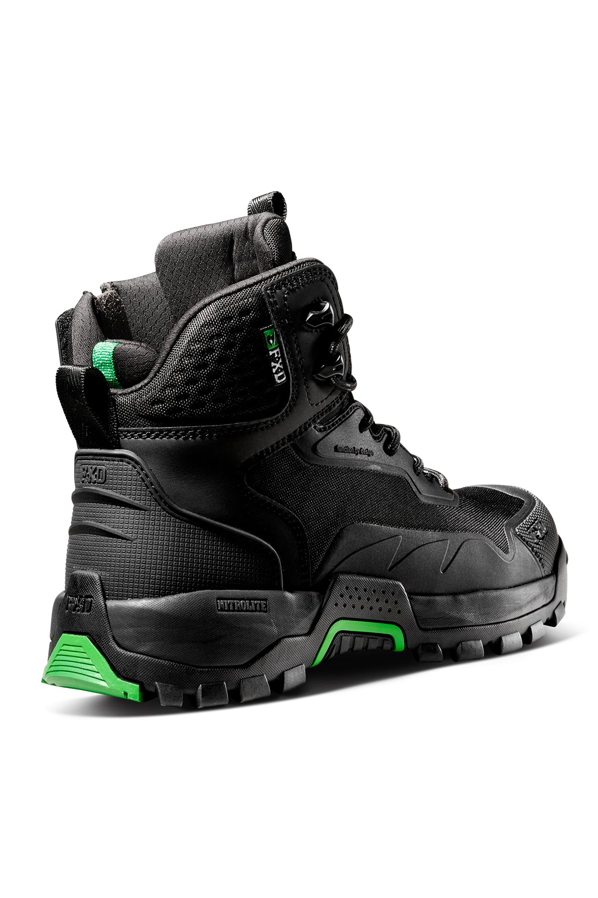 FXD - WB6 Mid Cut Work Boot (Black)
