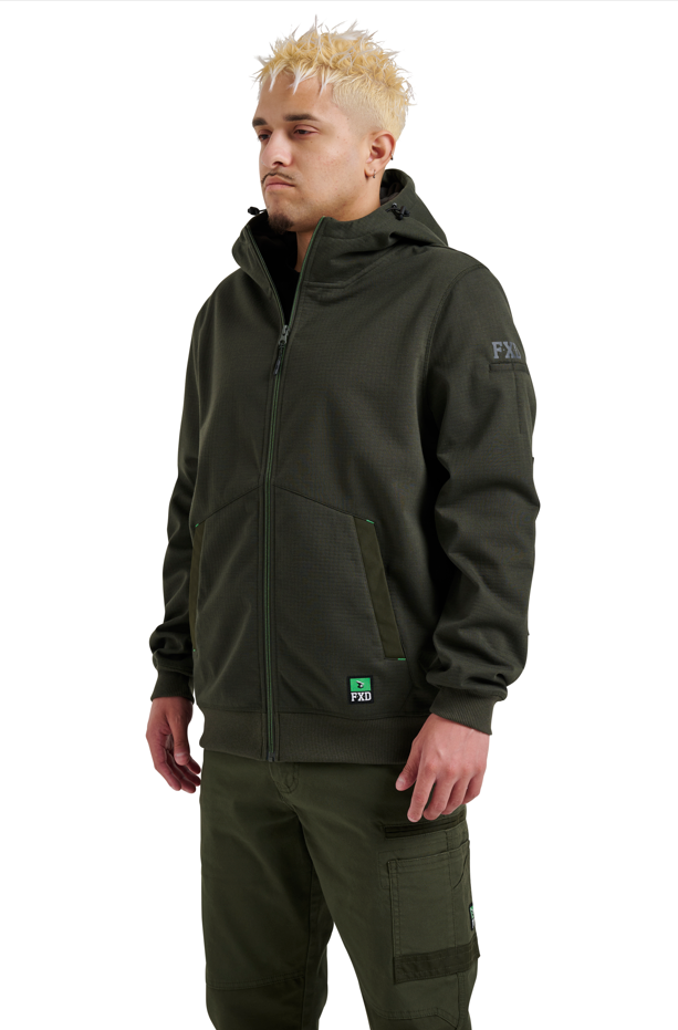 FXD - WF-3 Zip Work Fleece (Green)