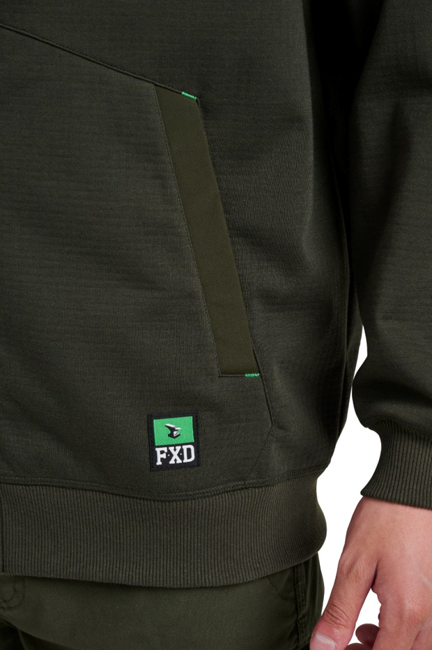 FXD - WF-3 Zip Work Fleece (Green)
