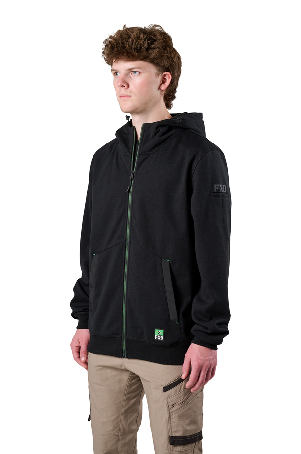 FXD - WF-3 Zip Work Fleece (Black)