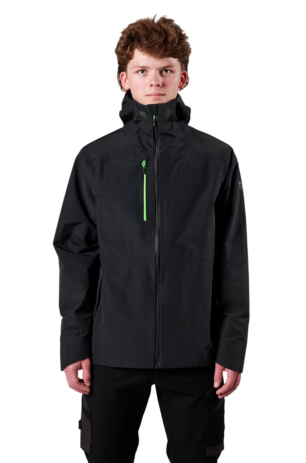 FXD - WO-2 Three Layer Bonded Waterproof Rain Jacket (Black)