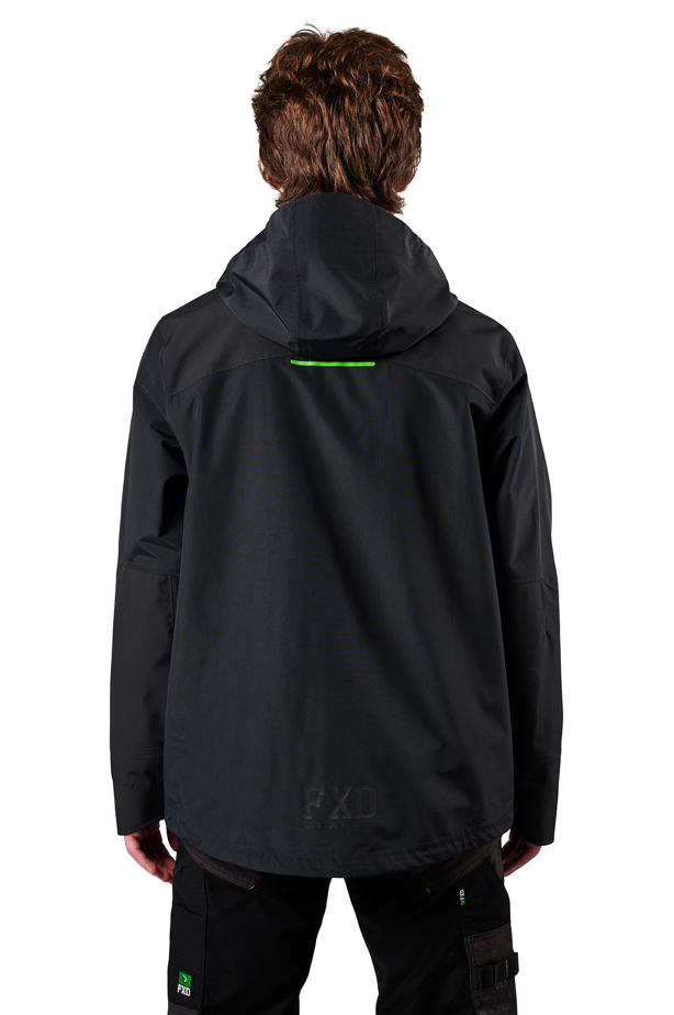 FXD - WO-2 Three Layer Bonded Waterproof Rain Jacket (Black)