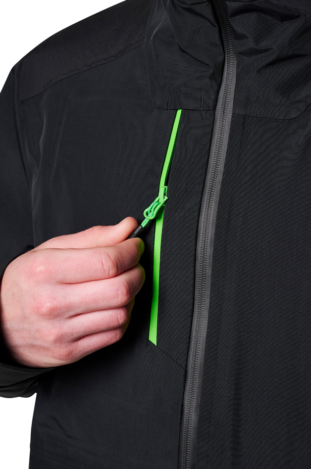 FXD - WO-2 Three Layer Bonded Waterproof Rain Jacket (Black)