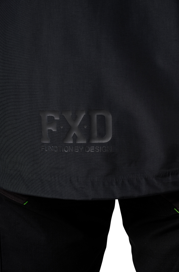 FXD - WO-2 Three Layer Bonded Waterproof Rain Jacket (Black)