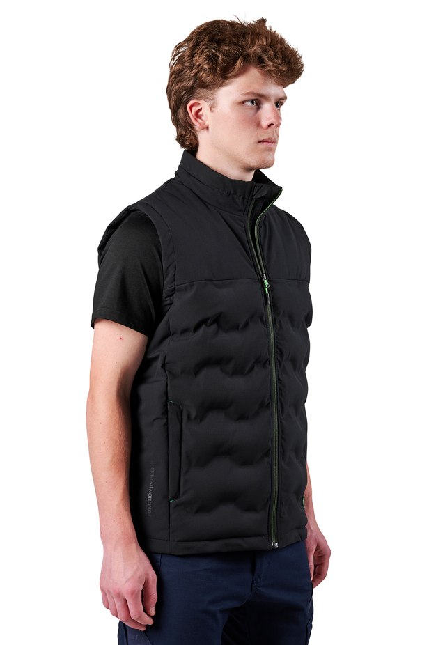 FXD - WO-6 Insulated Puffer Vest (Black)