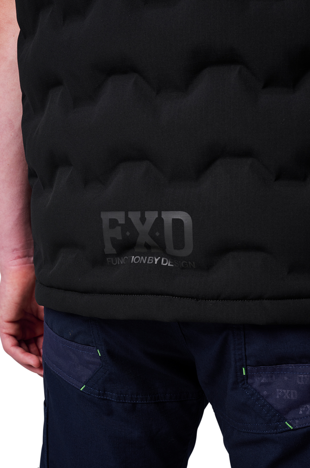 FXD - WO-6 Insulated Puffer Vest (Black)
