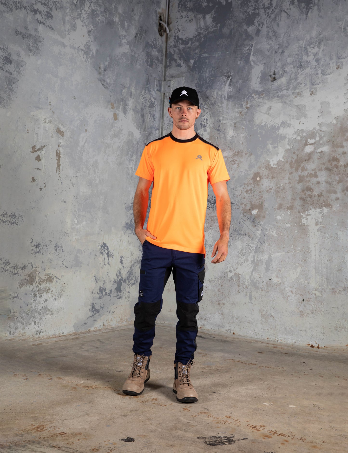 Anthem - Performance Tee (Hi Vis Orange)