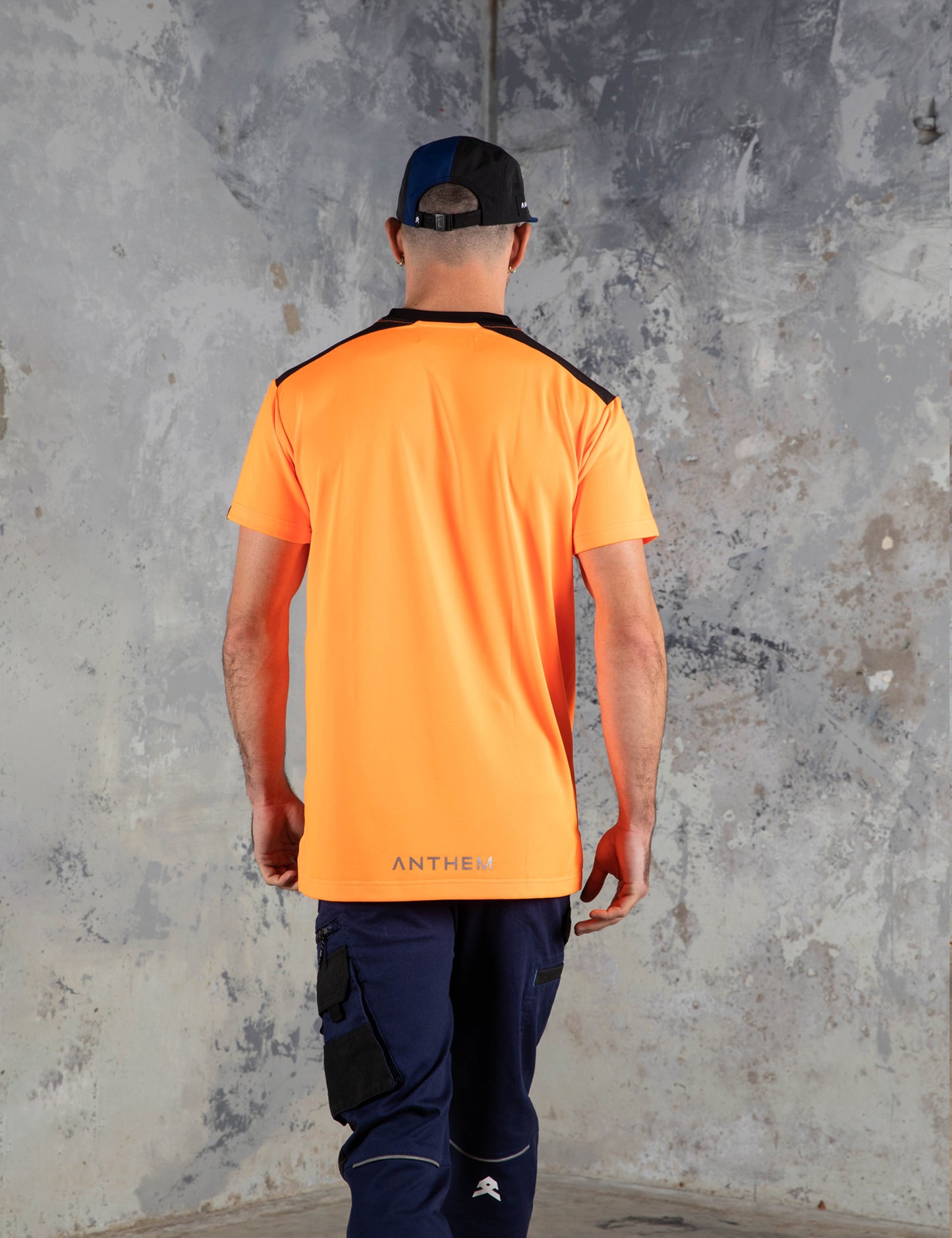 Anthem - Performance Tee (Hi Vis Orange)