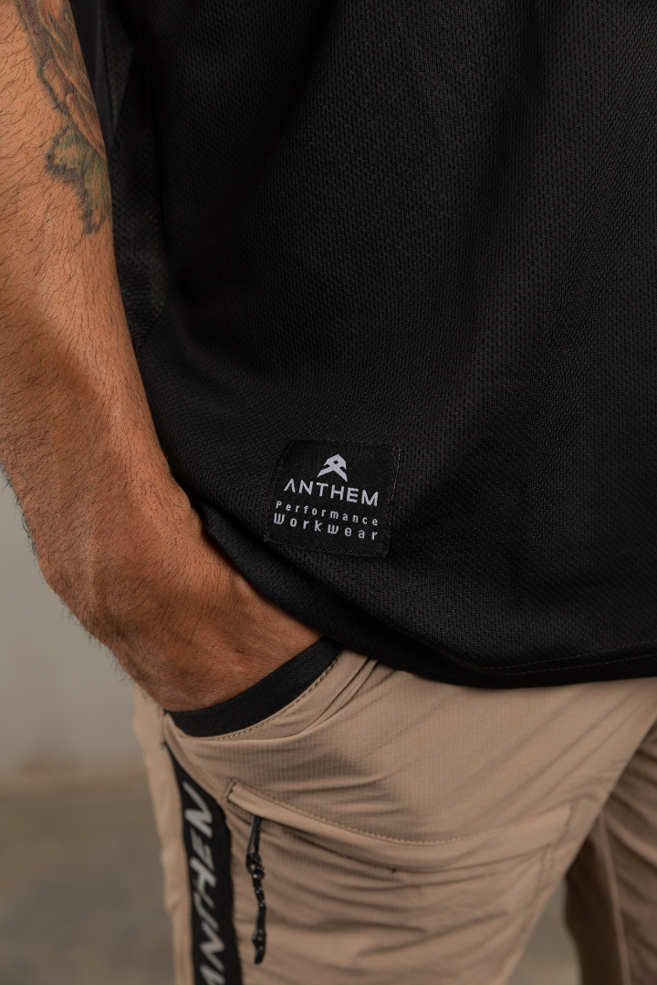 Anthem - Hi Flow Performance Polo (Black)