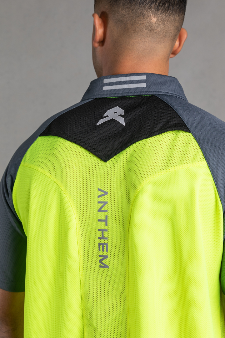 Anthem - Hi Flow Performance Polo (Hi Vis Yellow)
