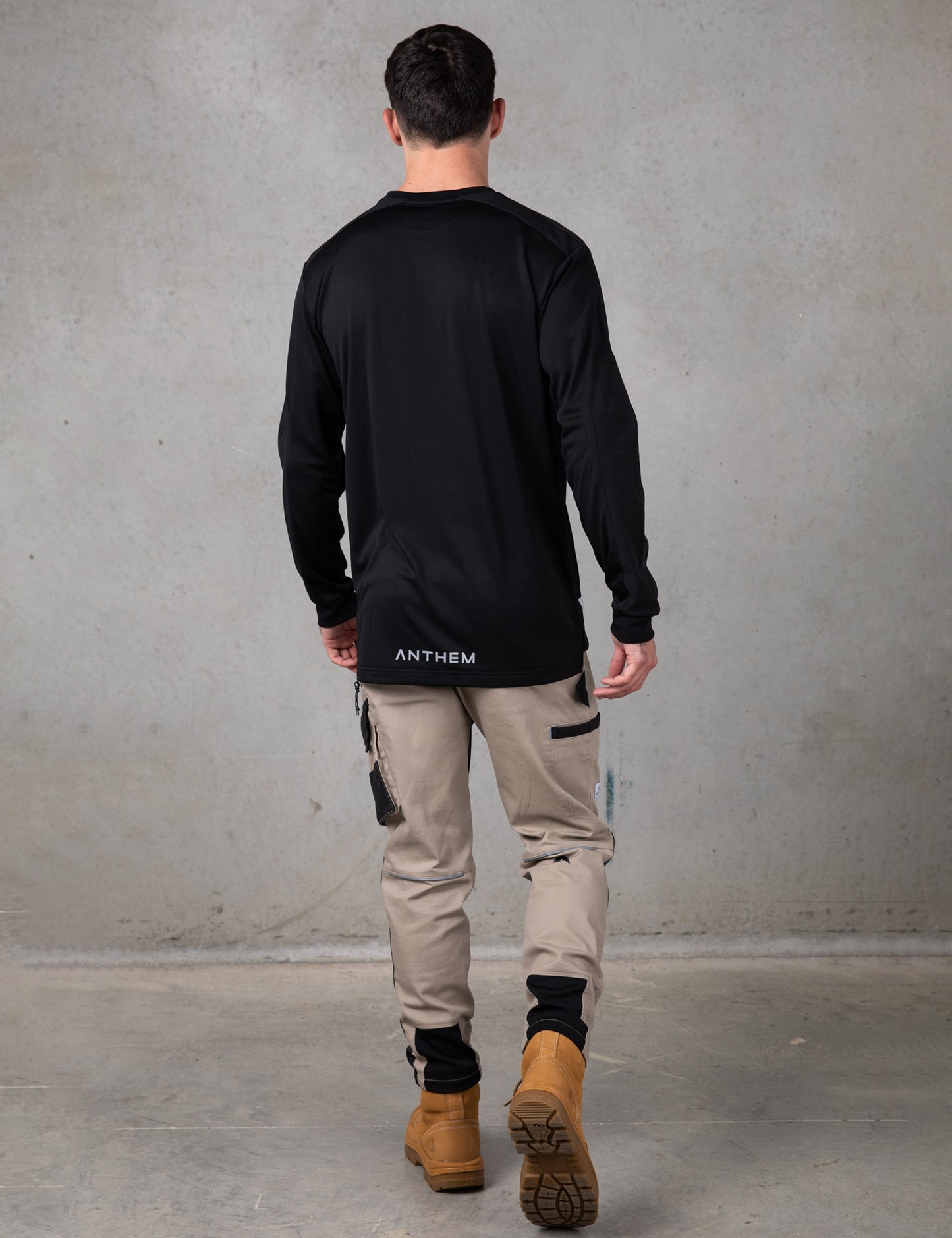 Anthem - Long Sleeve Performance Tee (Black)