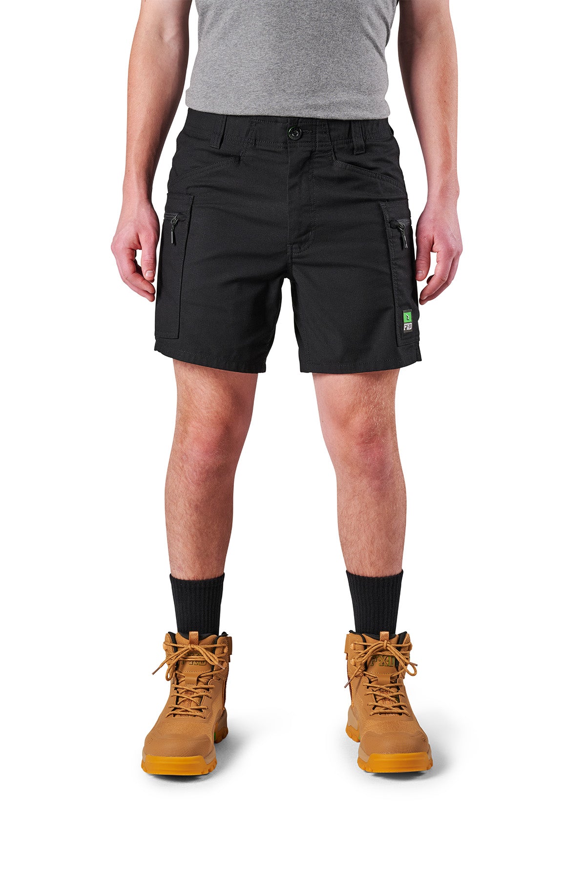 FXD - WS6 Stretch Cargo Short (Black)