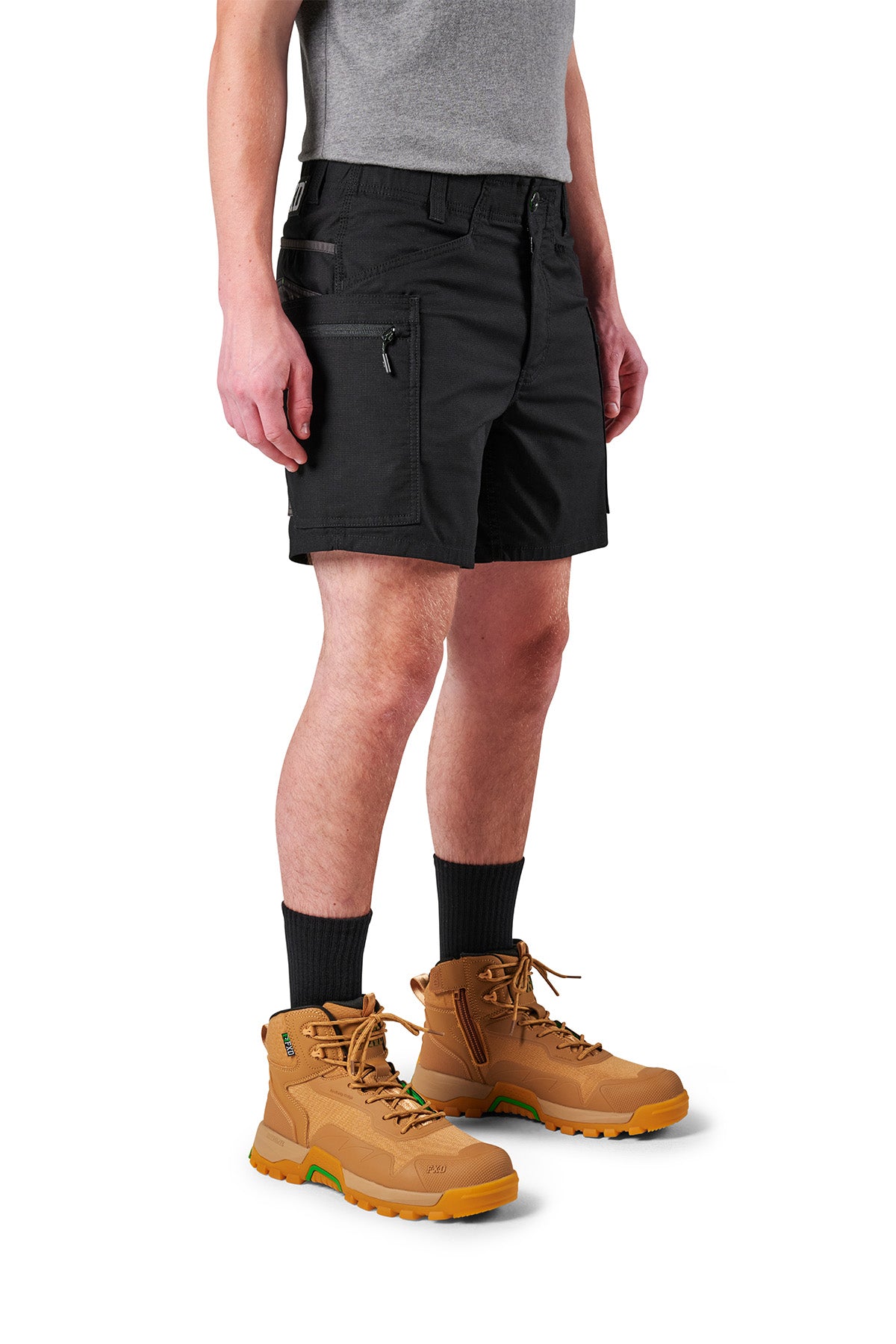 FXD - WS6 Stretch Cargo Short (Black)