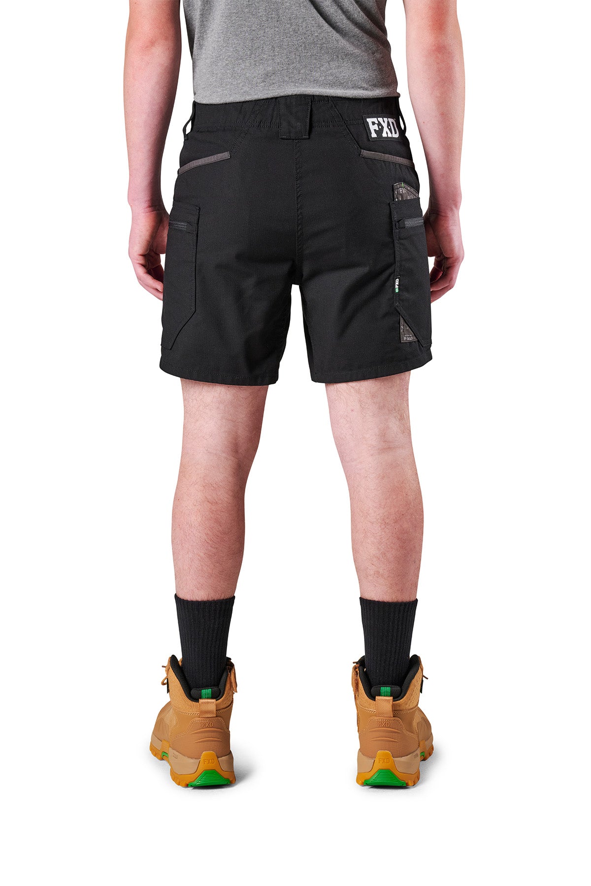 FXD - WS6 Stretch Cargo Short (Black)