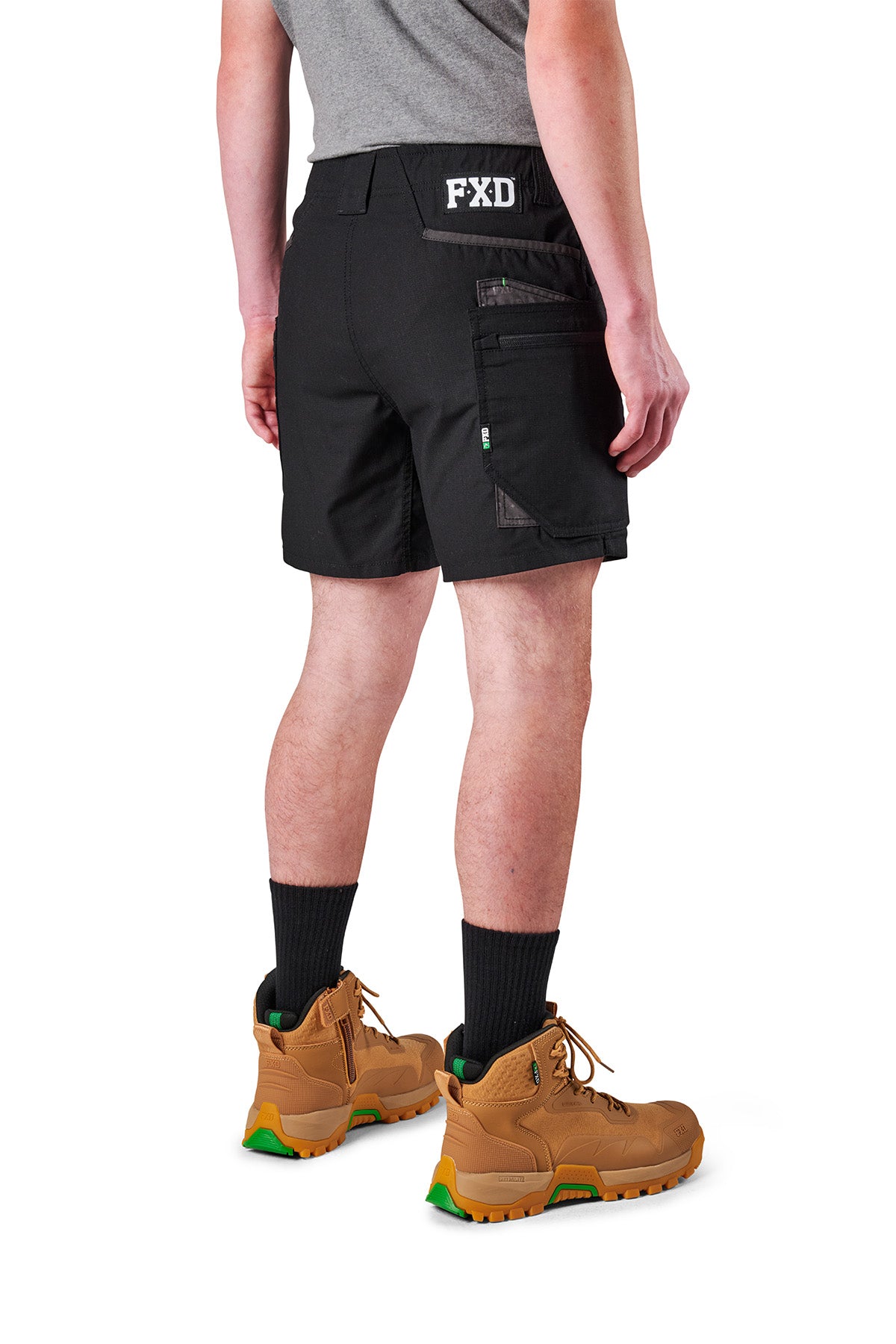 FXD - WS6 Stretch Cargo Short (Black)